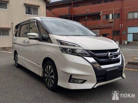 Nissan, Serena, 2000, 150, бензин, минивэн, вариатор, передний привод, среднее состояние, правый, белый, 1 444 000 ₽