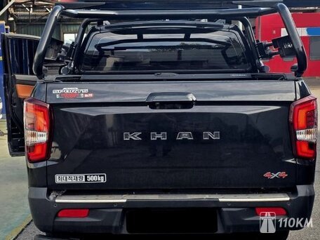 SsangYong / KGM, Rexton Sports, 2200, 202, дизель, пикап, автомат, полный привод, среднее состояние, левый, черный, 3 595 000 ₽