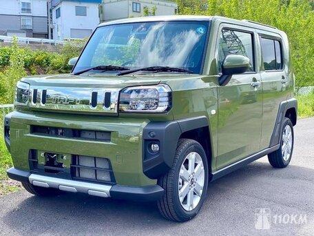 Daihatsu, Taft, 700, 64, бензин, хэтчбек, вариатор, полный привод, среднее состояние, правый, зеленый, 765 000 ₽