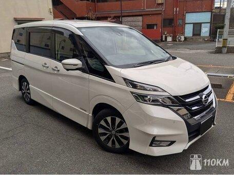 Nissan, Serena, 2000, 150, бензин, минивэн, вариатор, передний привод, среднее состояние, правый, белый, 1 444 000 ₽