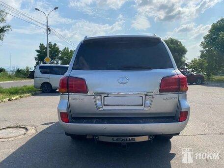 Lexus, LX, 5700, 367, бензин, внедорожник, автомат, полный привод, среднее состояние, левый, серебряный, 2 700 000 ₽