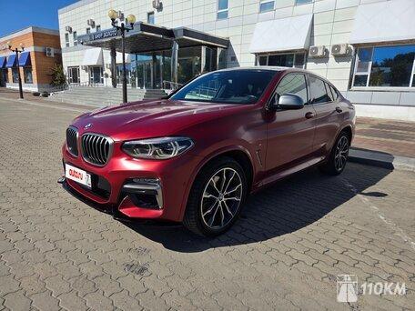 BMW, X4, 3000, 360, бензин, внедорожник, автомат, полный привод, среднее состояние, левый, красный, 6 000 000 ₽