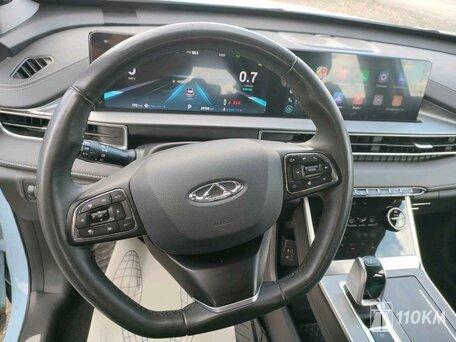 Chery, Tiggo 7 Pro Max, 1600, 150, бензин, внедорожник, робот, полный привод, среднее состояние, левый, белый, 2 050 000 ₽